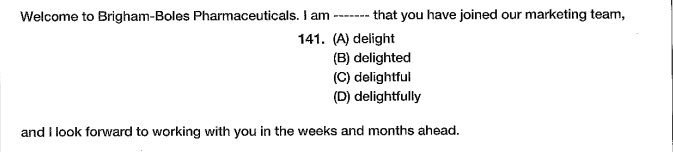 part 6 toeic